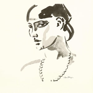Kees van Dongen, Color lithograph