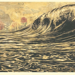 Shepard Fairey, signed and dated