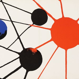Alexander Calder Original lithograph, 1972.