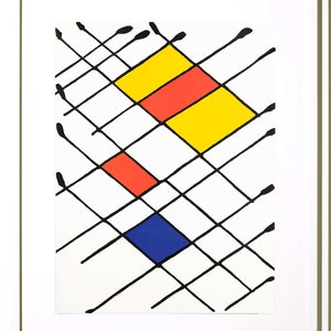 Alexander Calder Original lithograph, 1971