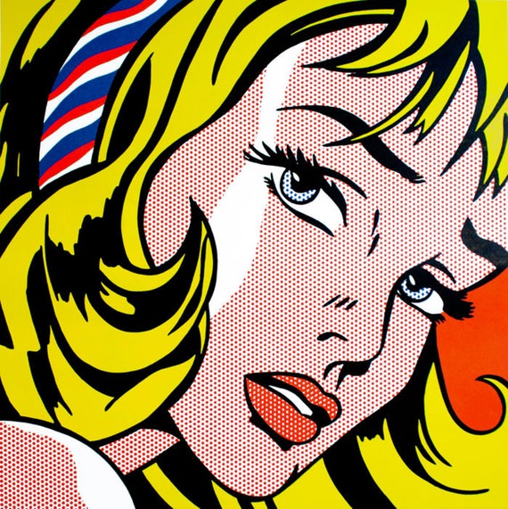 版画 Roy Lichtenstein poster originals 2003 Roy Lichtenstein - Poster Originals Screen Print - Etsy