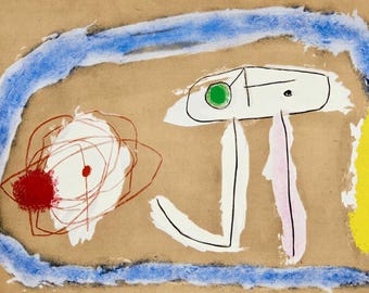 JOAN MIRO, Oryginalny pochór na papierze welinowym, 1200ex.