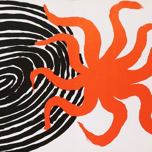 Alexander Calder Original lithograph, 1972