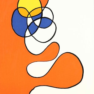 Alexander Calder Original lithograph, 1968
