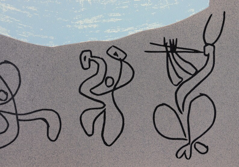 Pablo Picasso Cercle d/'Art. linocut Published in 1962