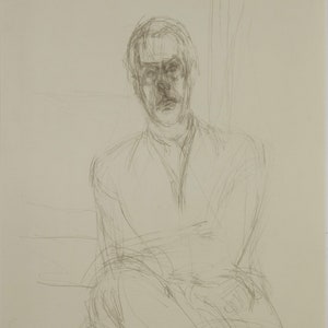 Alberto Giacometti.  Lithograph.  1245 copies.