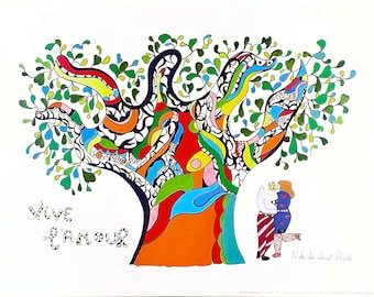 Niki de Saint Phalle, kunstprint, poster.