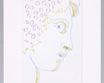 ジャン・コクトー - オリジナル・リトグラフ - ムルロ版 1957年 - Etsy