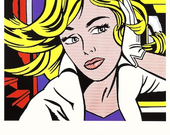 Roy Lichtenstein - Poster Originals Screen print