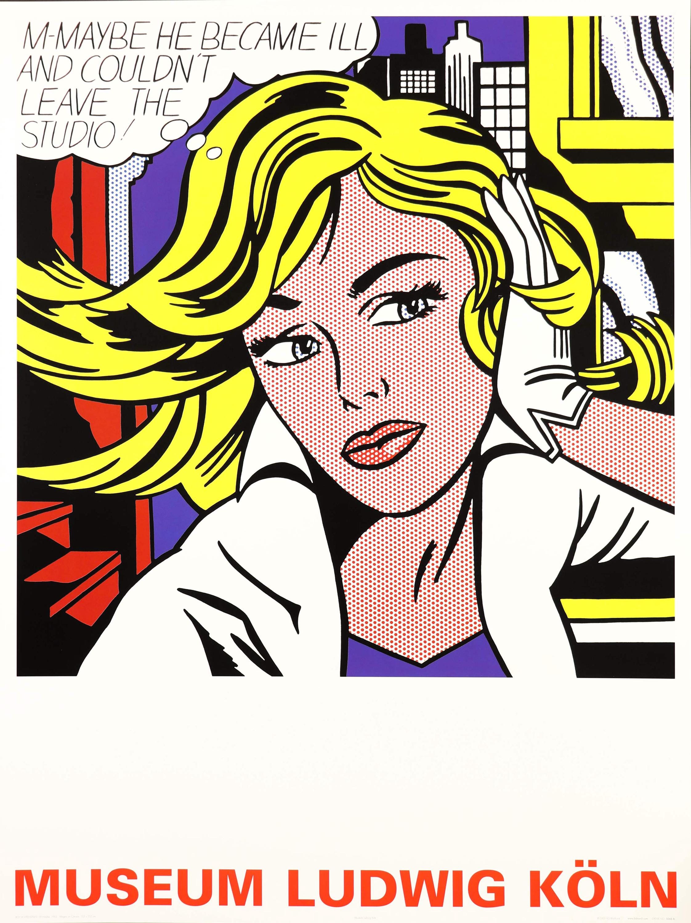 特別額装品/M-Maybe1979/ロイ リキテンスタイン/インテリア/ポスター 特別額装品/M-Maybe1979/ロイ リキテンスタイン/インテリア