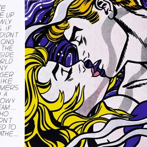 Roy Lichtenstein - Poster Originals Screen print