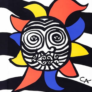 Alexander Calder  Original lithograph, 1971