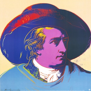 Andy Warhol, lithograph on heavy paper, authorized by the foundation.XL.