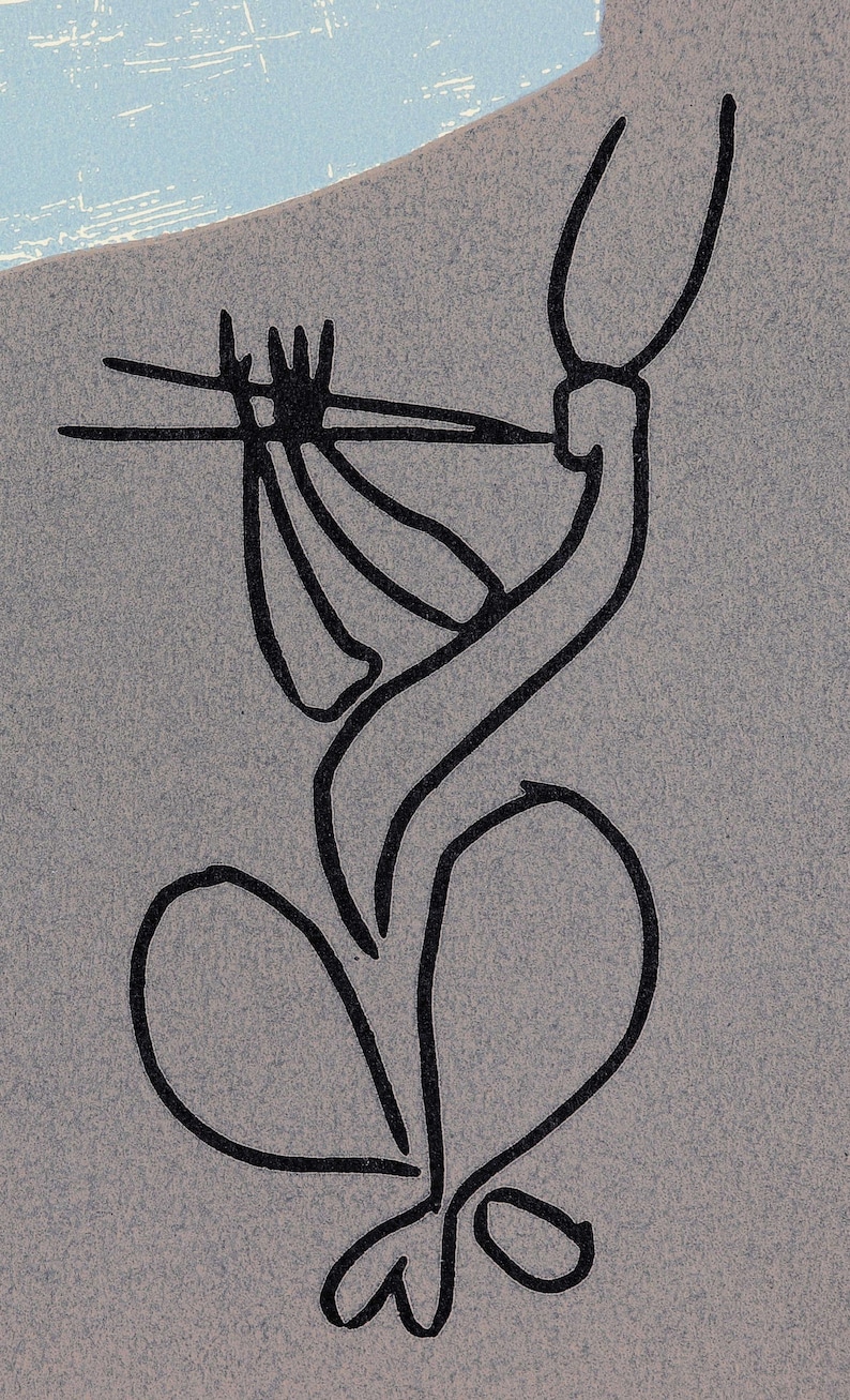 Pablo Picasso Cercle d/'Art. linocut  Published in 1962