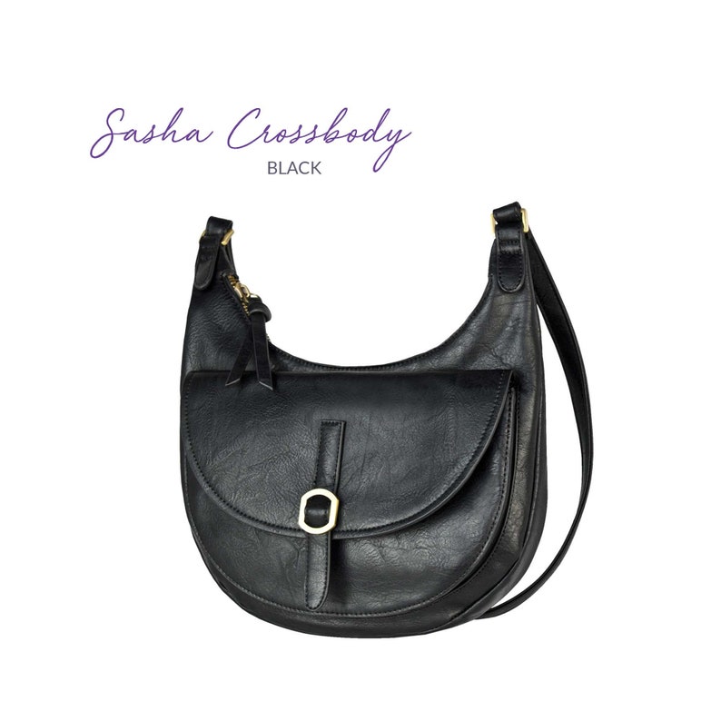 ESPE Sasha Vegan Crossbody Bag , Canadiandesigned Cruelty Free/ Faux