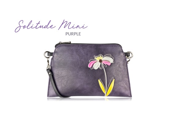 Choose from 3 Colours Solitude Purple ESPE Solitude MSG Vegan Tote Bag Canadian-Designed