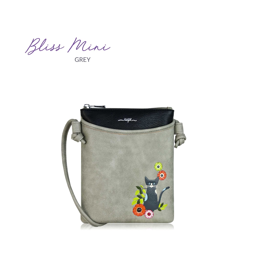 ESPE Marvel Crossbody Vegan Handbag - Canadian Designed, Multi-Compartment Purse In Tan, Adjustable Strap