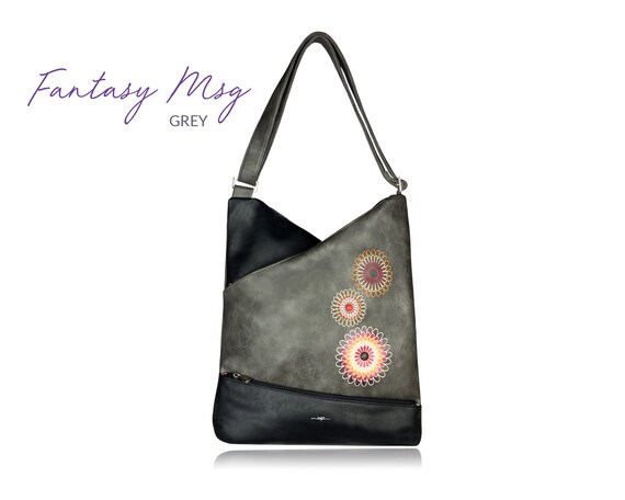 Choose from 3 Colours Solitude Purple ESPE Solitude MSG Vegan Tote Bag Canadian-Designed
