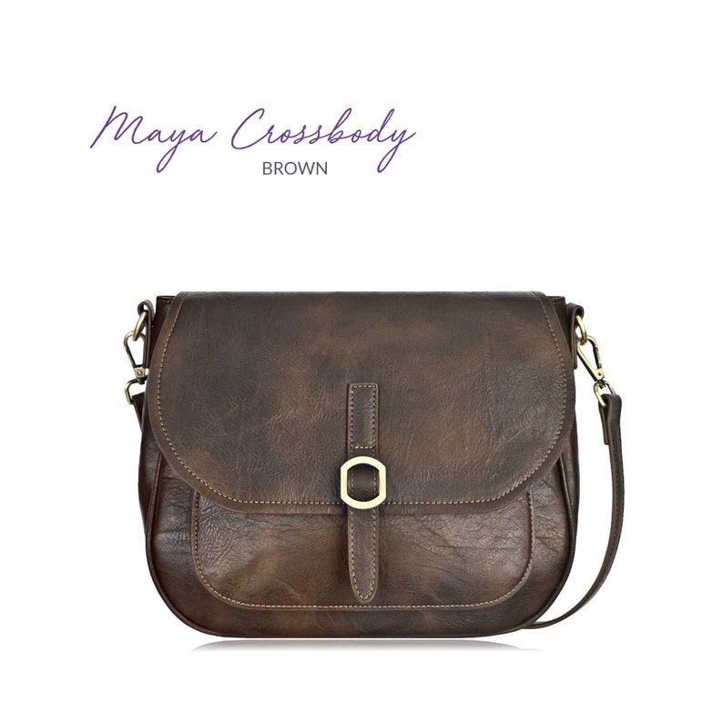 ESPE Maya Vegan Crossbody Bag Canadiandesigned Cruelty Etsy