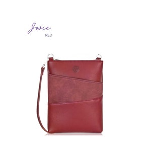ESPE Josie Vegan Mini bag, Canadian-Designed Cruelty Free/ Vegan Gift Women's Faux Leather Minimalist Crossbody City Bag