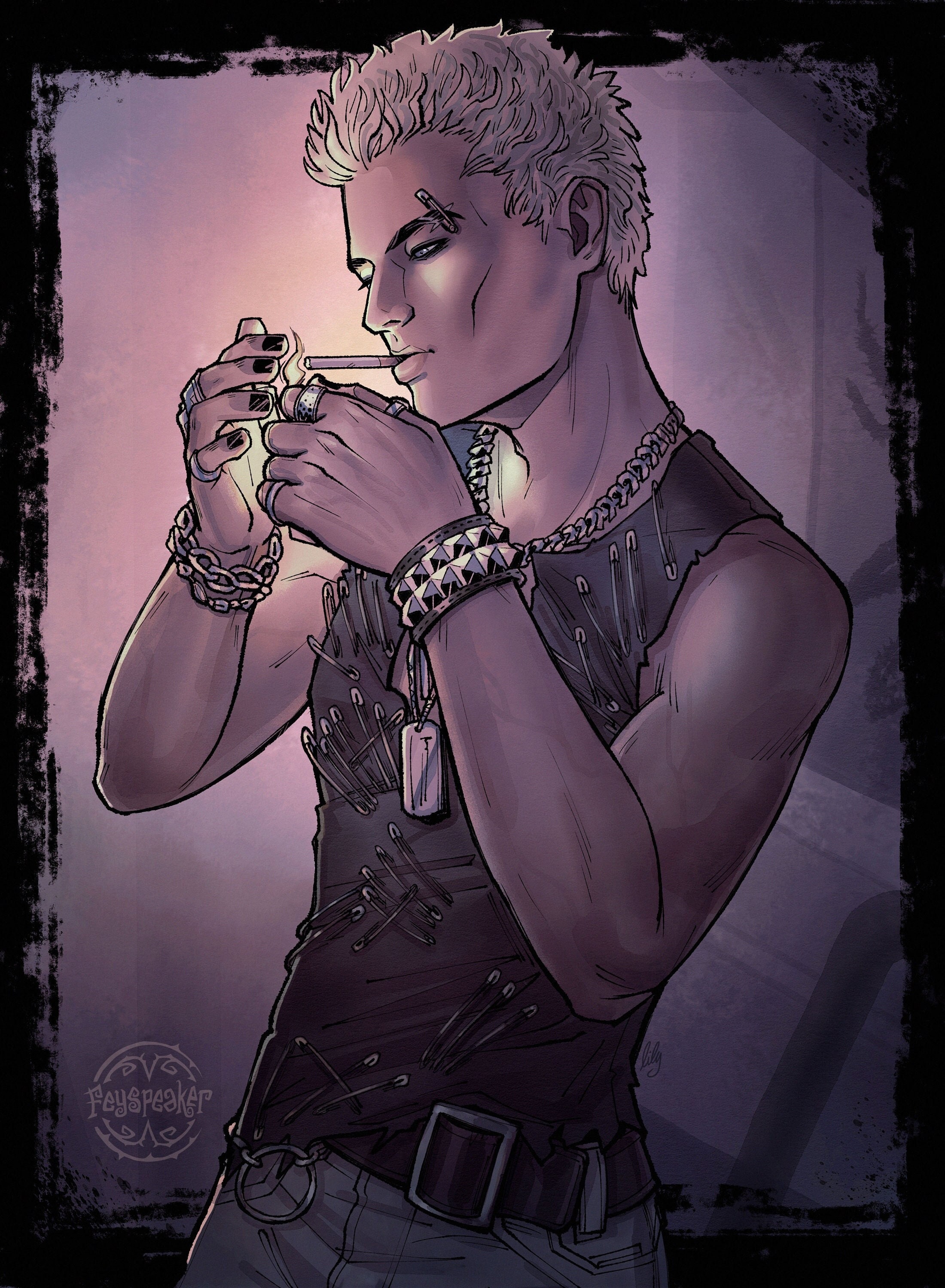 SPIKE Buffy the Vampire Slayer BTVS Art Print 11 X - Etsy