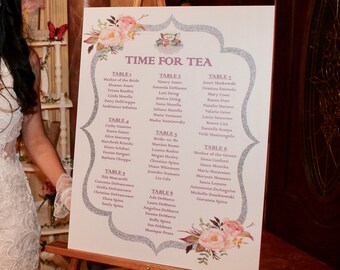 Tea Seating Chart