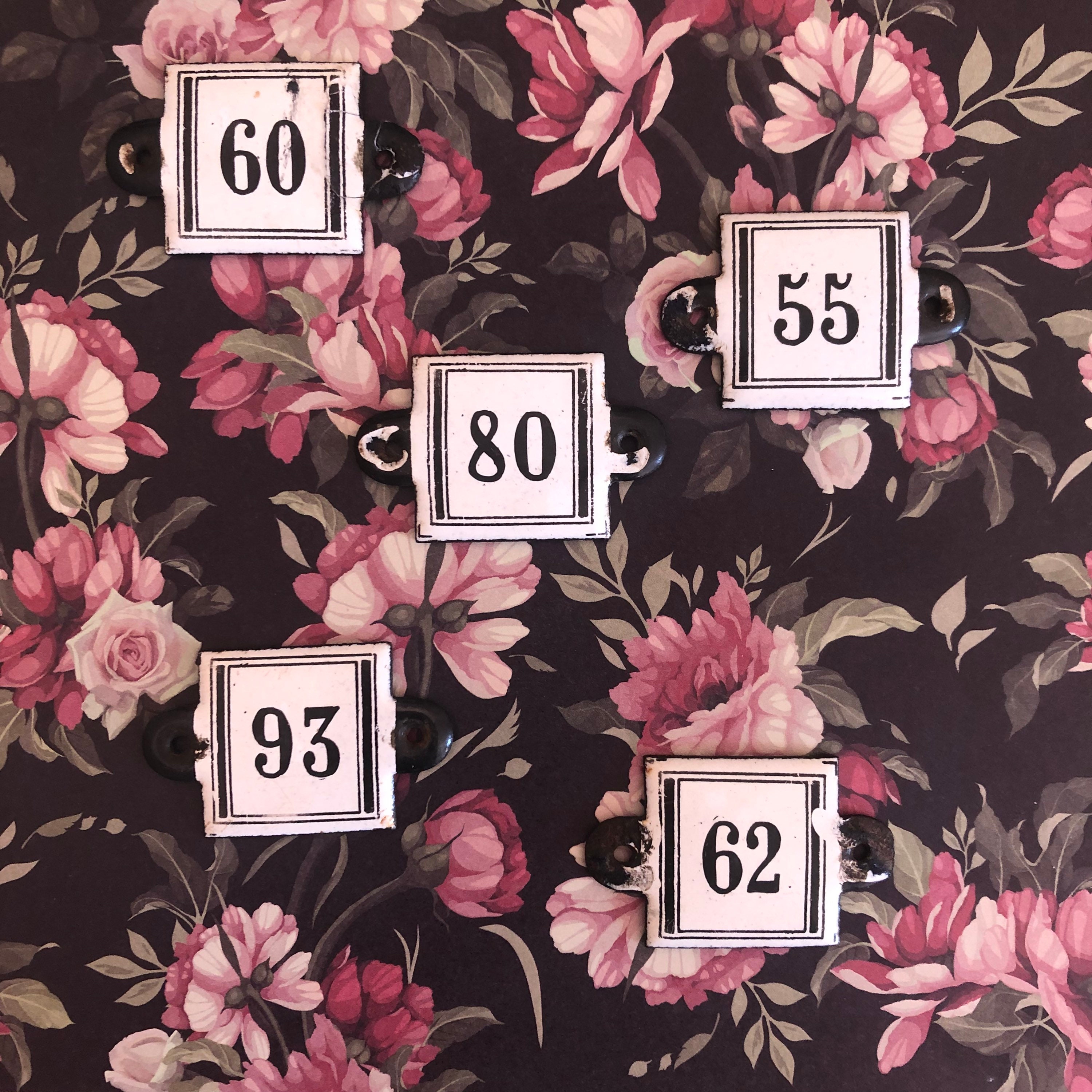 Plaque Émaillée Ancienne