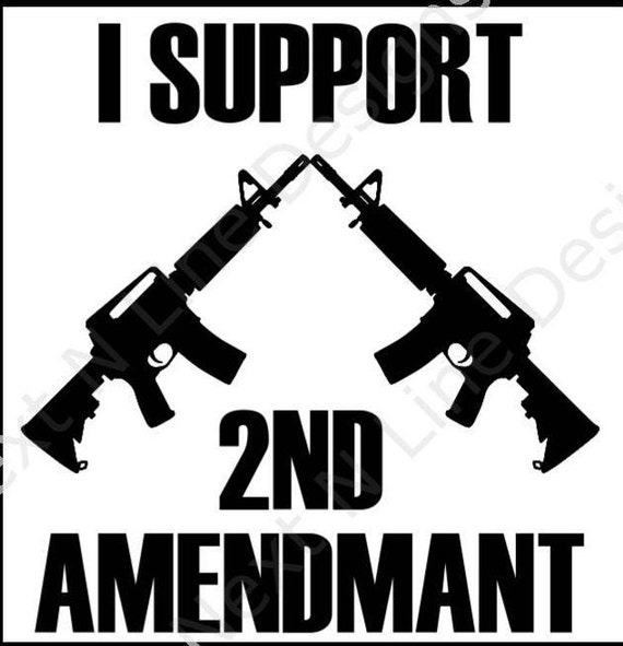 DEFEND THE SECOND AMENDMENT Defend 2nd Decal Car Window Sticker Laptop decal