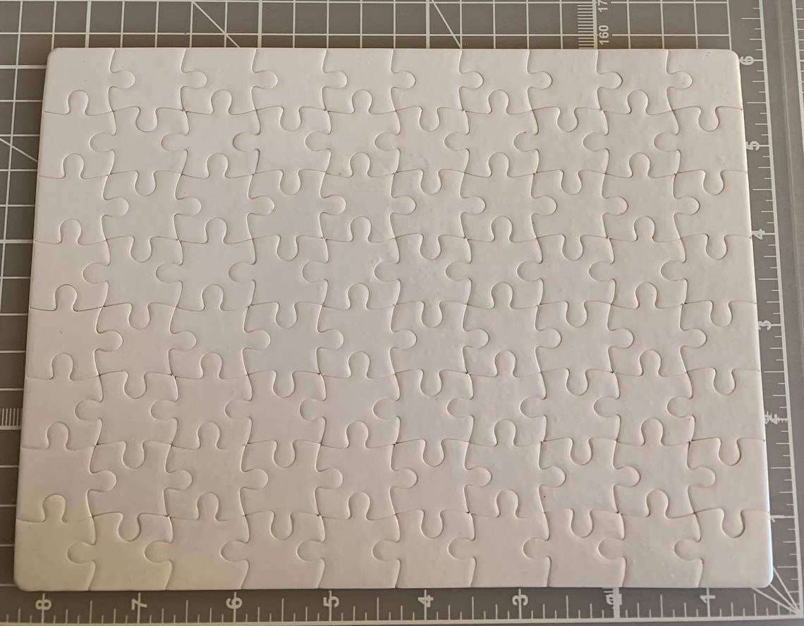 Sublimation 80 Piece Puzzle blanks Sublimation Supplies Etsy
