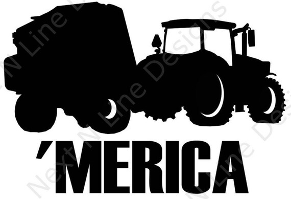 Tractor Vintage Farm Equipment Agricultural Car Truck Window Vinyl Decal Sticker