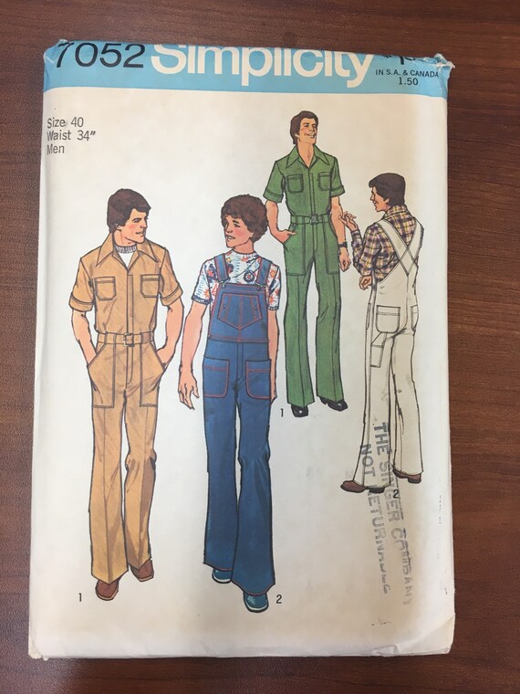 bell bottom overalls mens