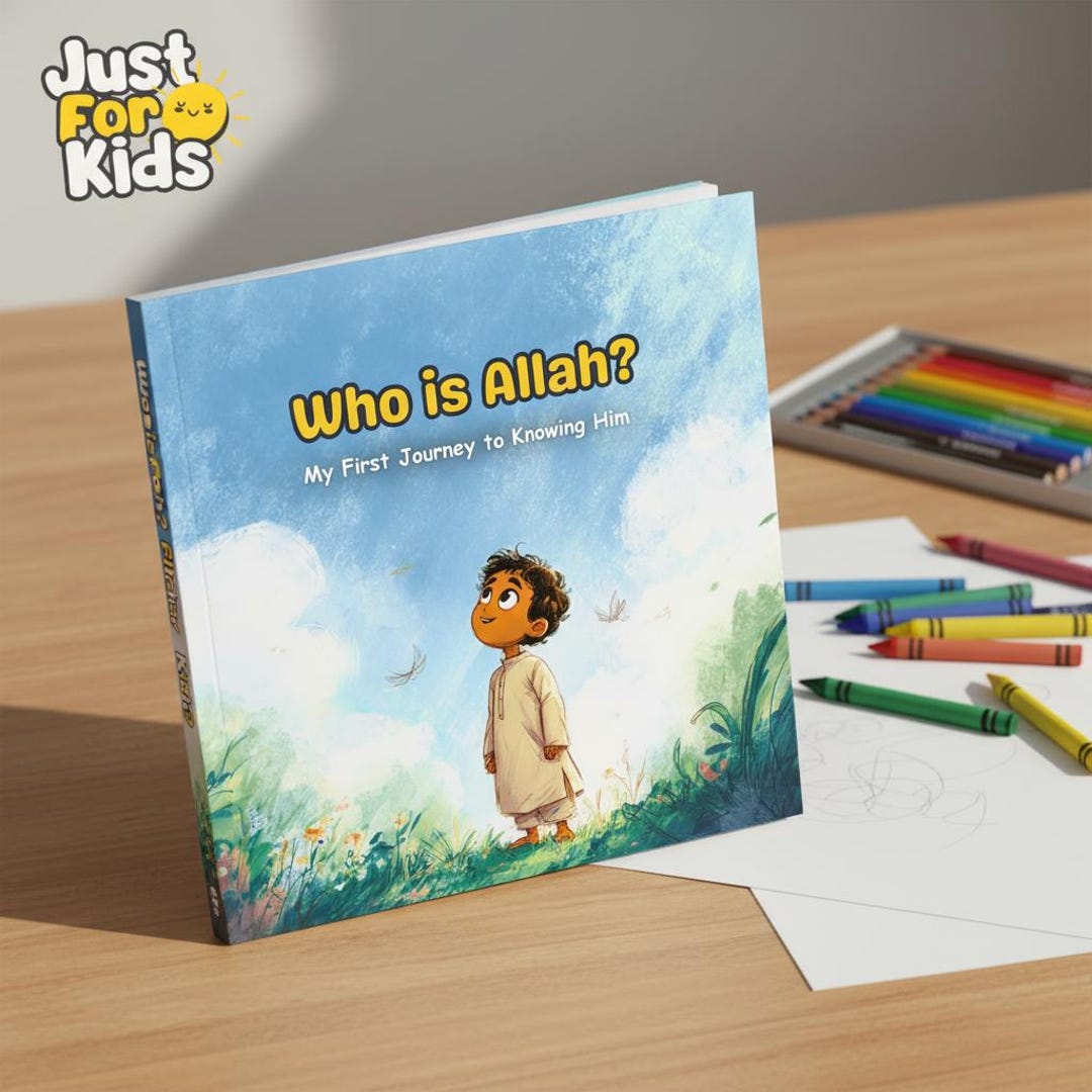 Islamic Children's Book Who is Allah? Educational Muslim Kids