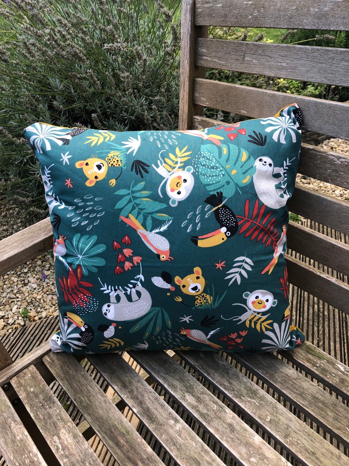 Jungle Pillow Cover / 17 Cushion Cover Decor for Baby Nursery Etsy