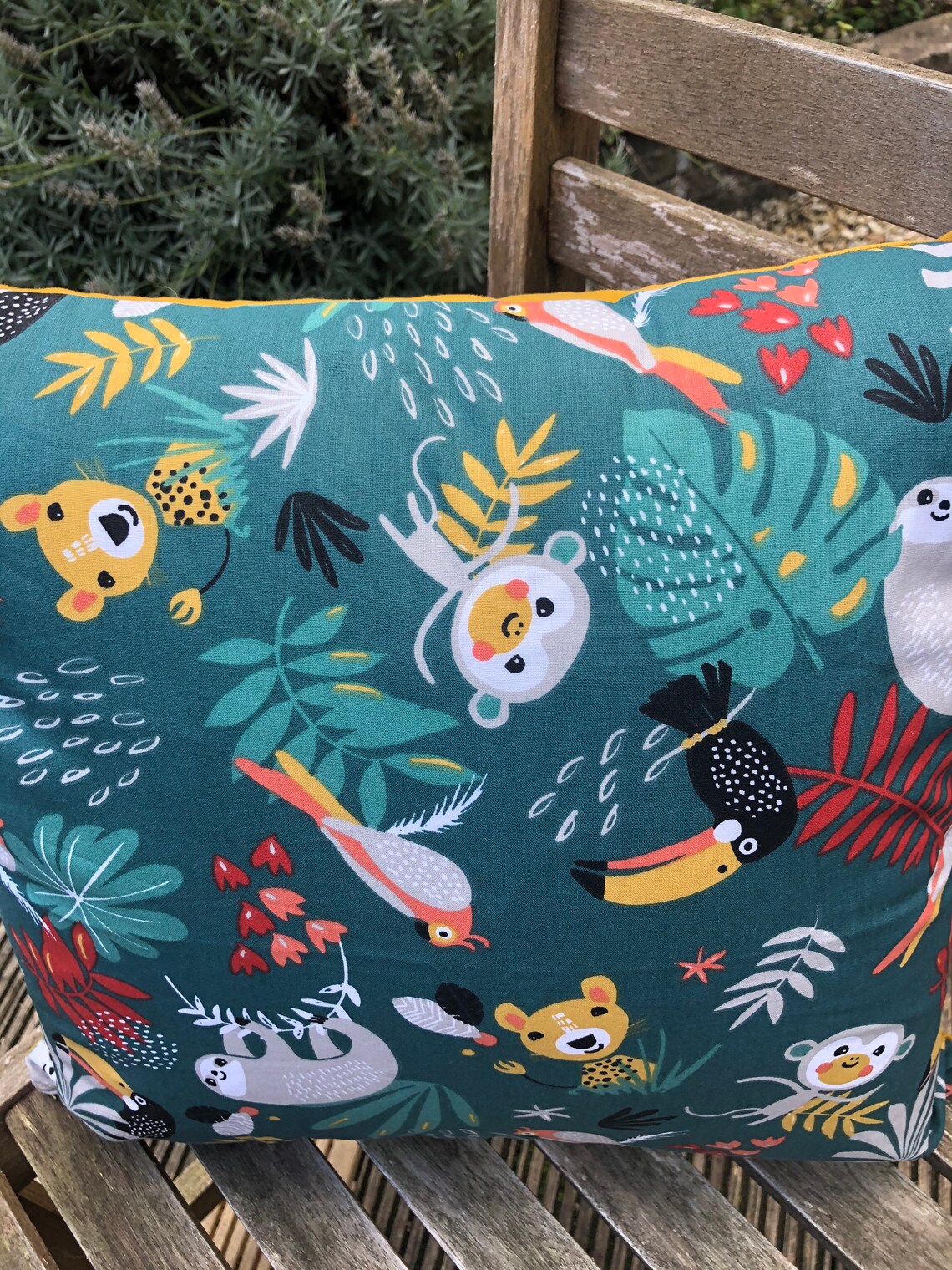 Jungle Pillow Cover / 17 Cushion Cover Decor for Baby Nursery Etsy