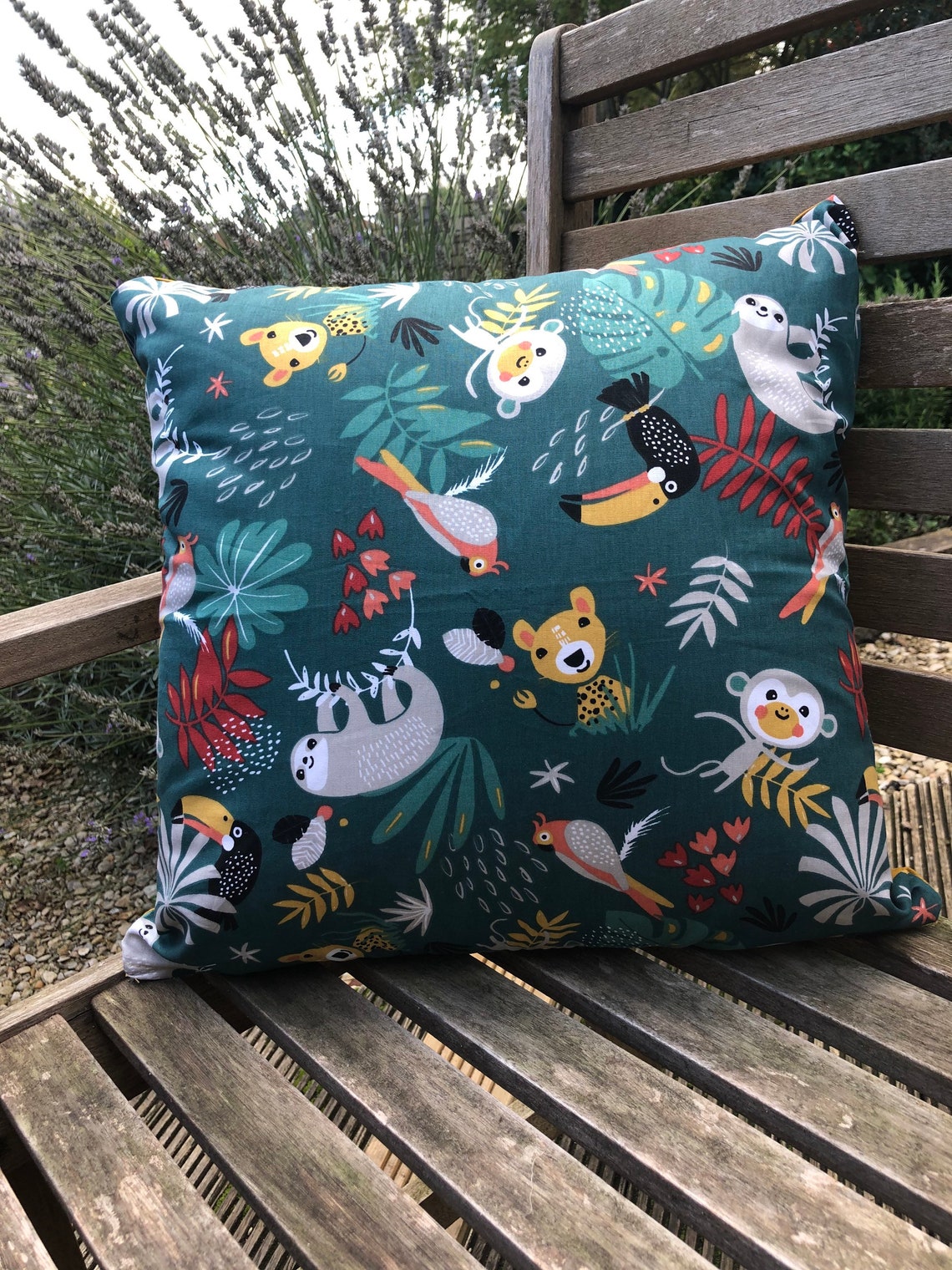 Jungle Pillow Cover / 17 Cushion Cover Decor for Baby Nursery Etsy