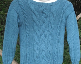 Easy Cables knitting pattern only