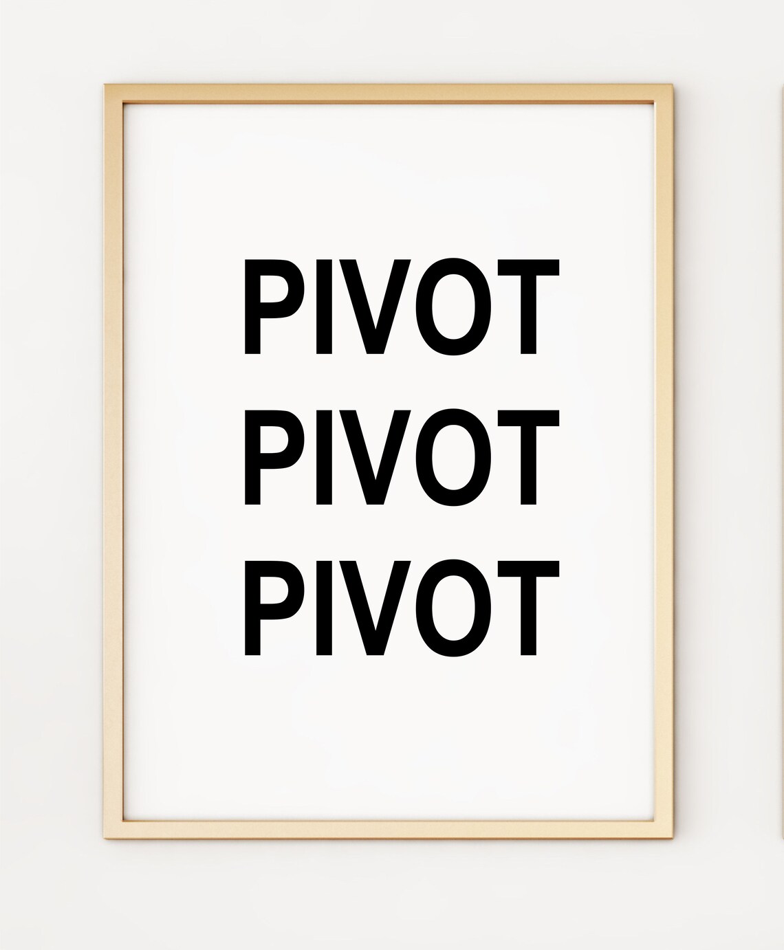A4 FRIENDS PIVOT ROSS Poster Print PO421 Etsy