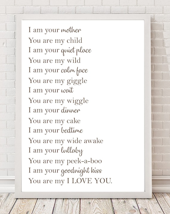 I Love You Baby Poems For A Girl