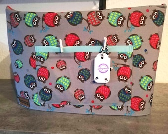 Funda para máquina de coser, funda antipolvo, estuche, funda, funda para máquina de coser, funda protectora, funda antipolvo, hecha a mano, funda para máquina de coser