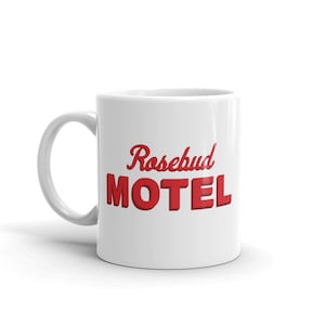 Rosebud Motel Ceramic Mug