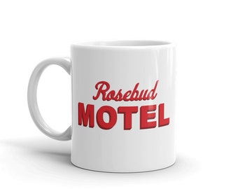 Rosebud Motel Ceramic Mug