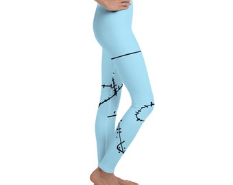 YOUTH Sally Leggings Light Blue and 