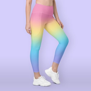 Pastel rainbow tights hot sale