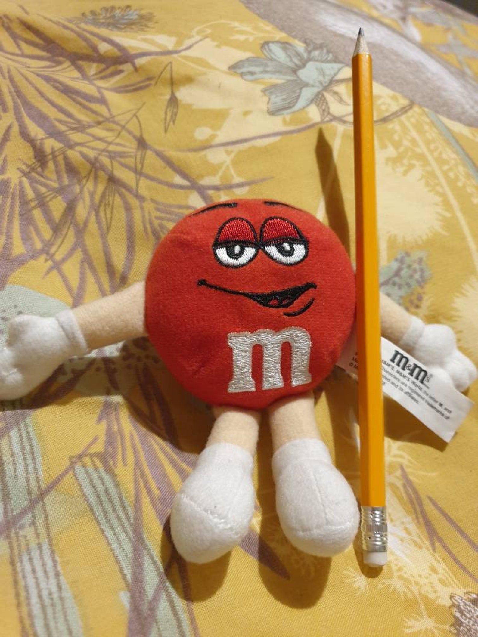 Mini plush m&m soft toy collectable Etsy