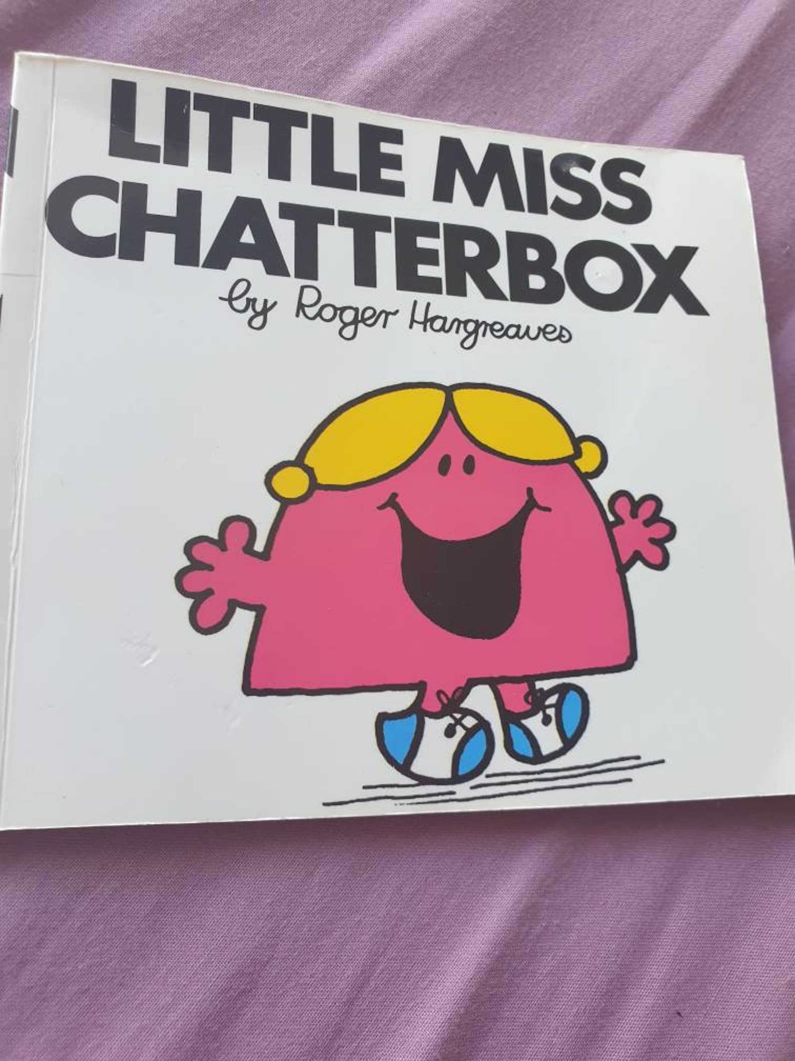 Little miss chatterbox paperback book Roger Hargreaves mr men | Etsy