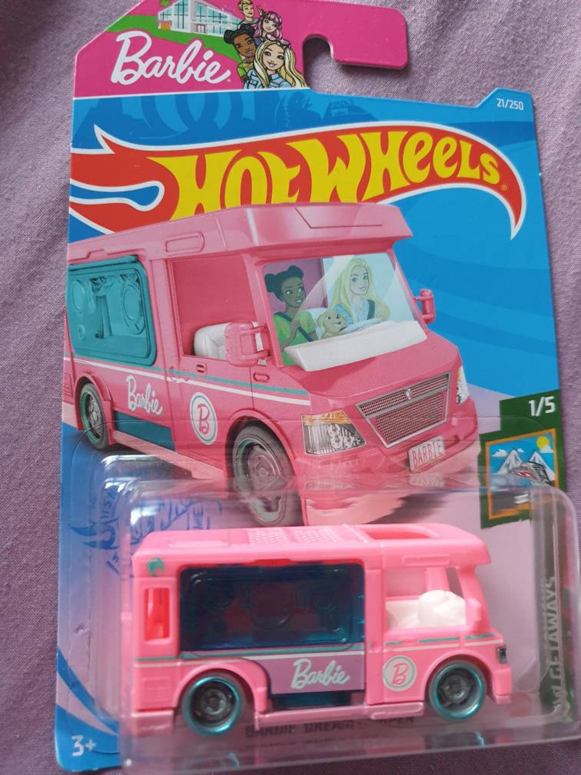Hotwheels pink barbie dream camper bnib | Etsy