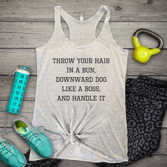 funny yoga tank tops