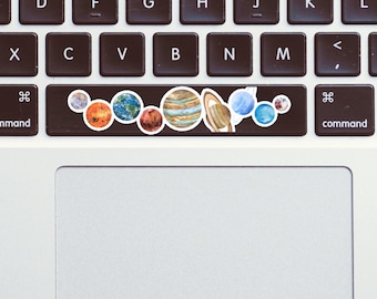 Space bar Dad joke, funny pun planet sticker, Watercolor Planets, Space stickers, laptop stickers, decals, brother gift, college, joke gift