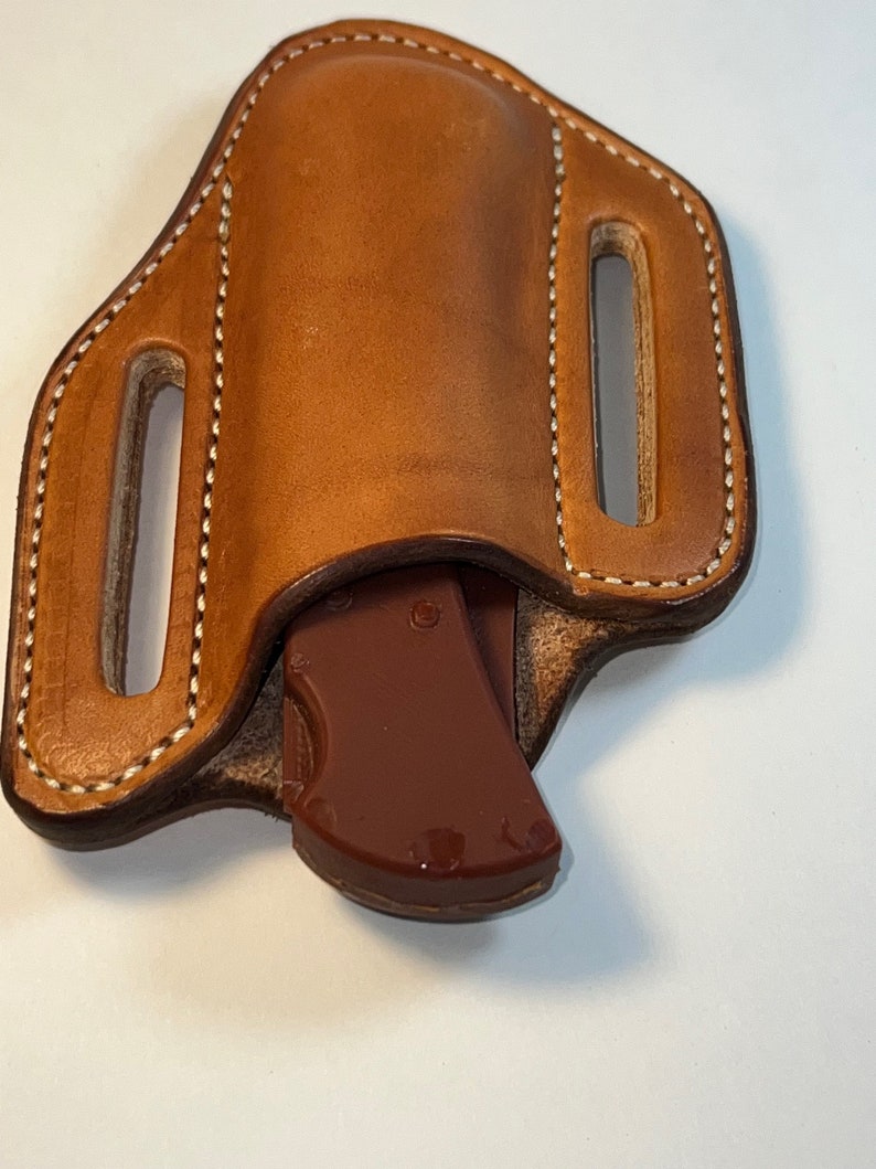 Buck 110 Leather Pancake Knife Sheath Etsy