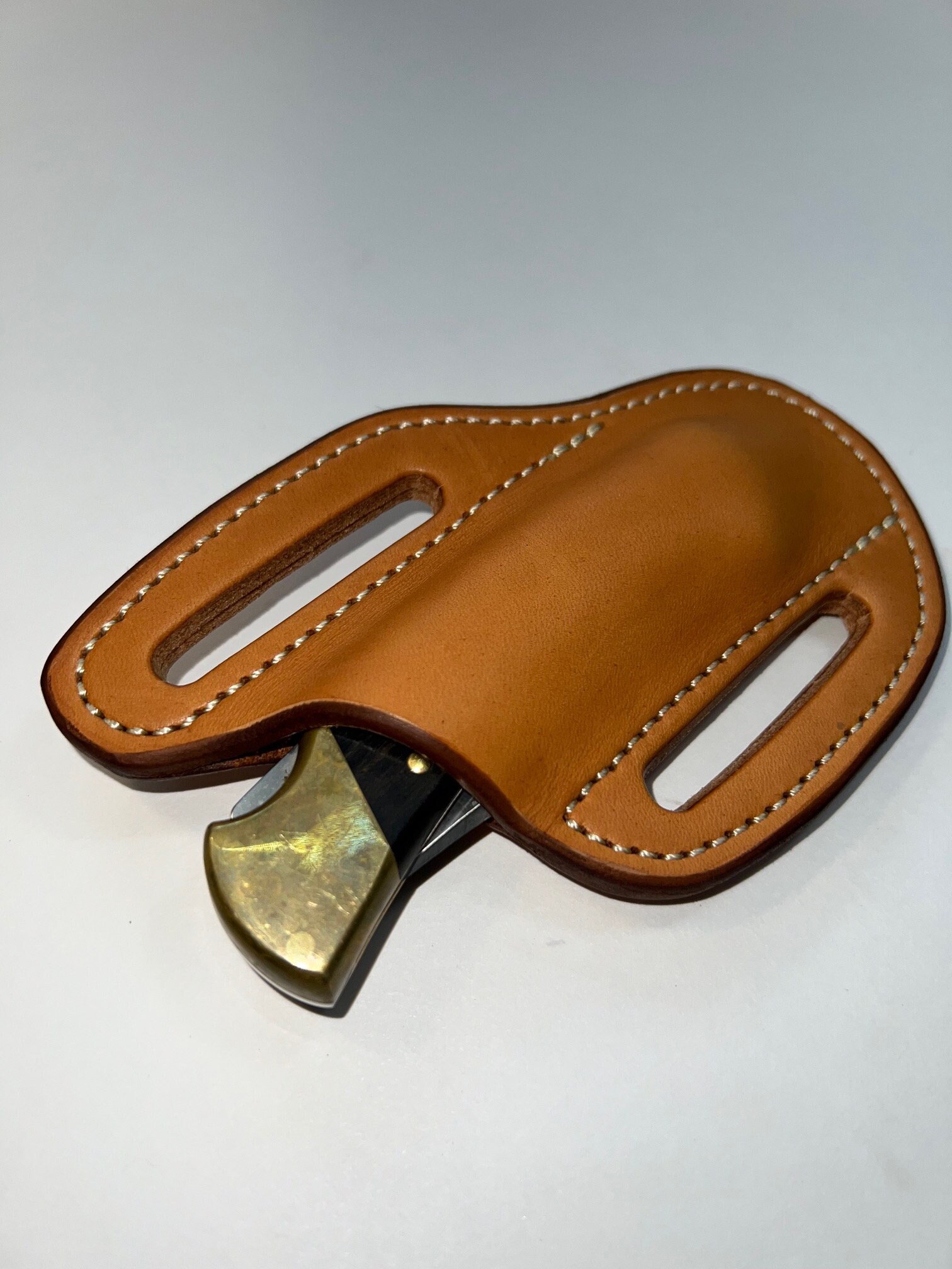 Buck 112 Leather Pancake Knife Sheath Etsy